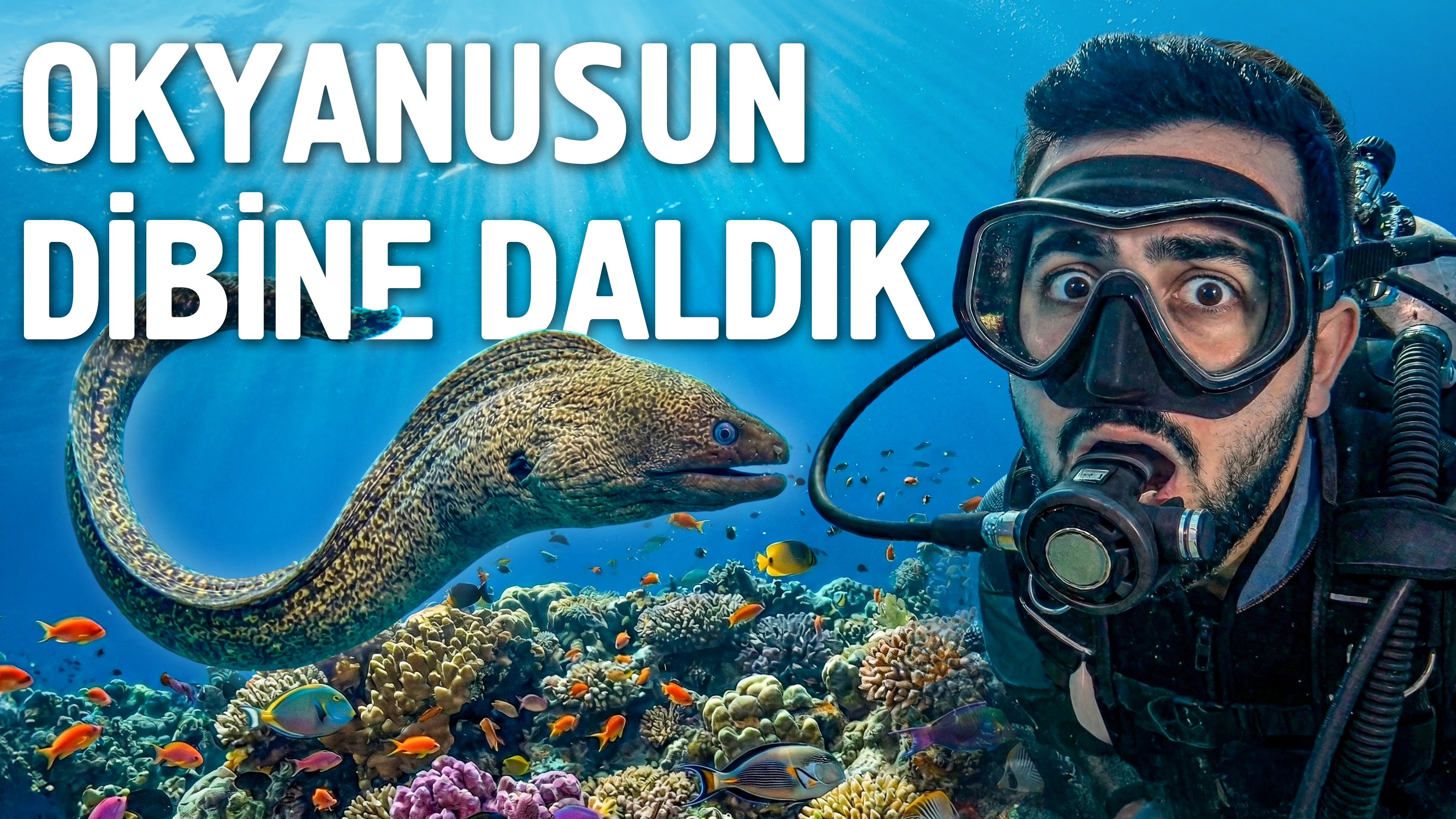 Eğlence &amp; Vlog Konseptli Sualtı Kapağı