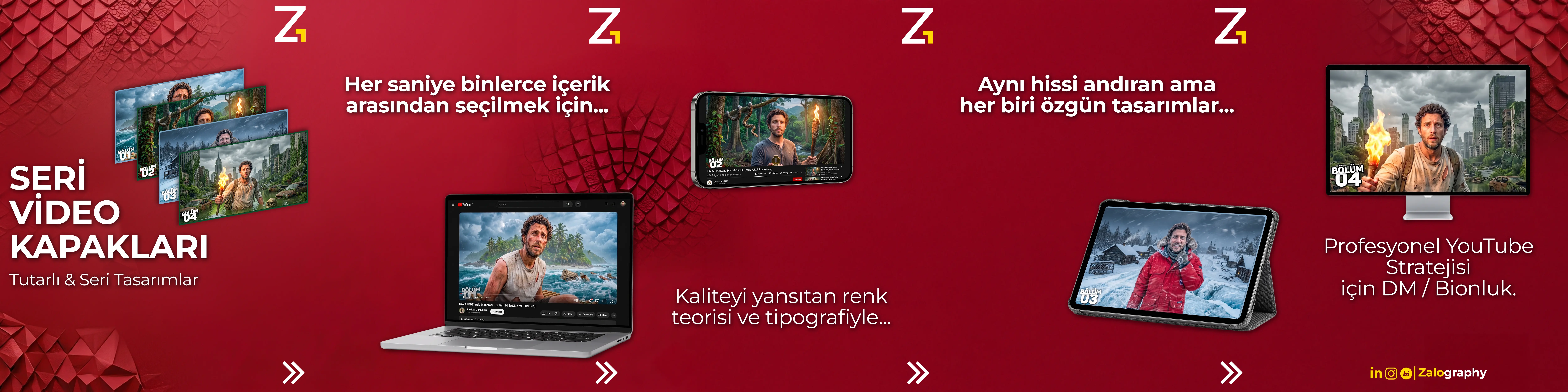 Kanala Özel Seri Kapak Tasarımı